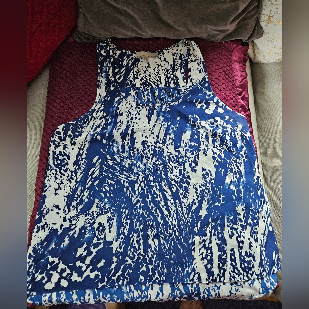 Current Affair silk tank top size XL
